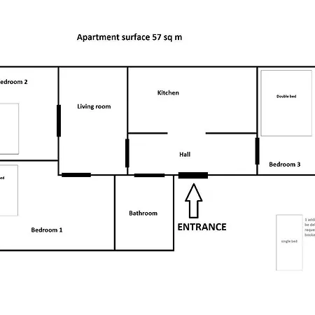 アパート Classic Pilsudskiego Street クラクフ